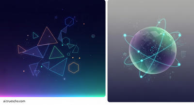 Graphics symbolizing innovative space and defense tech: eVTOL, GPS-free navigation, AI systems, and satellites.